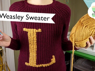 Turn a Muggle Sweater into a Weasley Sweater!