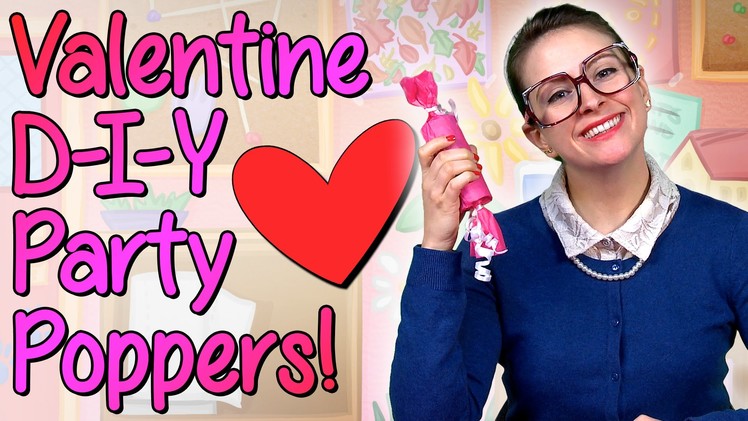Valentines Day - DIY Party Favors - Crafts for Kids w. Crafty Carol at Cool School