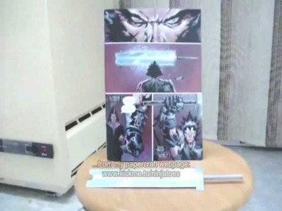 X-Men Sword of the Phoenix papercraft model