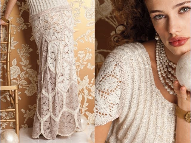 #1 Wedding Dress, Vogue Knitting Fall 2012