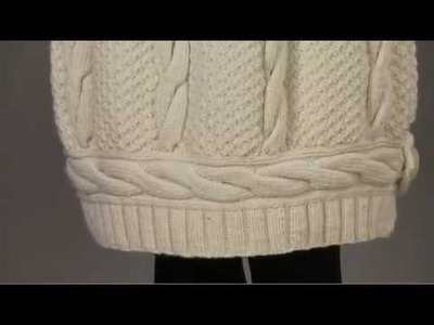 #10 Cabled Jumper, Vogue Knitting Winter 2008.09