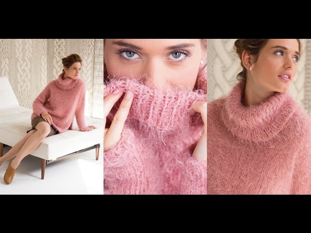 #10 Oversized Turtleneck Pullover, Vogue Knitting Holiday 2014