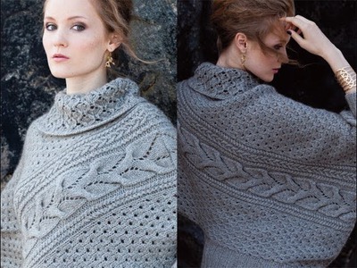 #12 Asymmetrical Pullover, Vogue Knitting Fall 2013