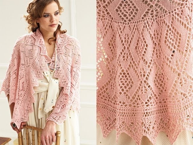 #16 Semi Circle Shawl, Vogue Knitting Spring.Summer 2012