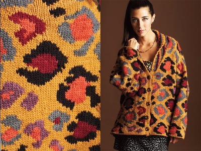 #18 Safari Jacket, Vogue Knitting Winter 2012.13