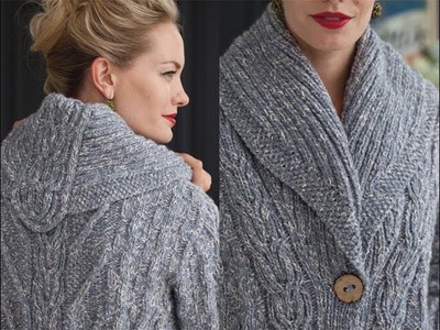 #20 Oversized Cable Cardigan, Vogue Knitting Holiday 2013