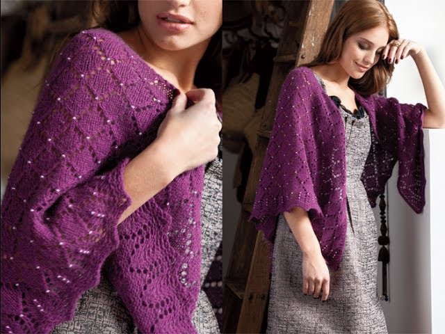 #21 Lace Shawl, Vogue Knitting Winter 2011.12