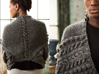#22 Textured Cardigan, Vogue Knitting Holiday 2012