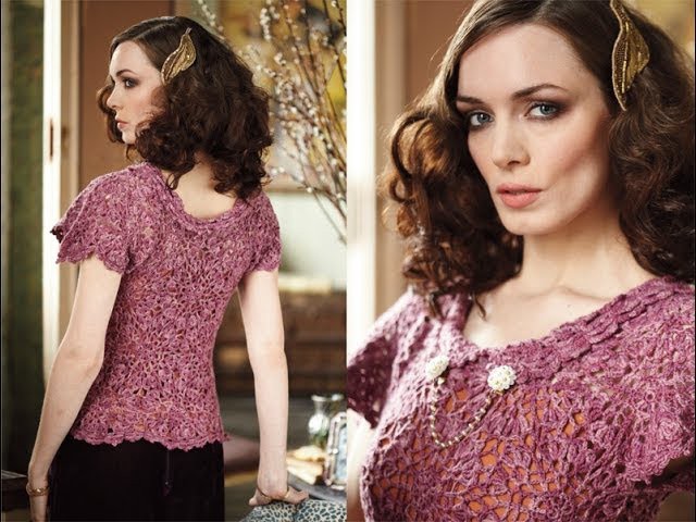#24 Motif Top, Vogue Knitting Crochet 2013 Special Collector's Issue