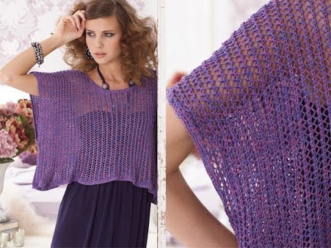 #26 Parachute Top, Vogue Knitting Early Fall 2010