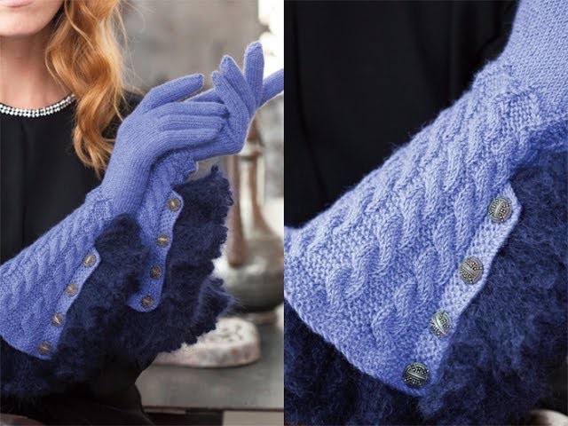 #27 Gloves, Vogue Knitting Winter 2011.12