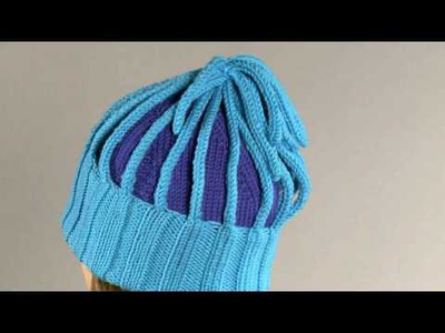 #34 I-Cord Twist Hat, Vogue Knitting Holiday 2008