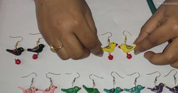 4. Beading Jewellery - How to make Sparrow Earrings with Bells