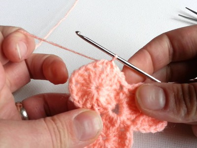 Bavarian Crochet - to start the next row. 