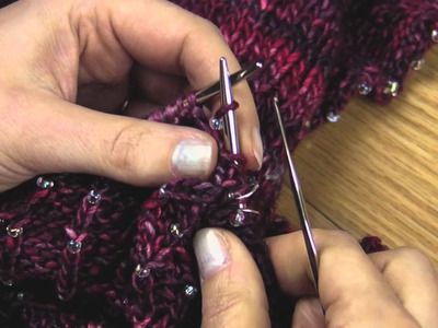 Beading a Knit Stitch
