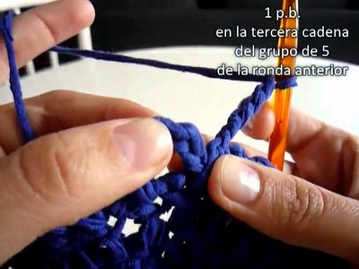 Bolso en Crochet tipo Market Bag - Recicla tu ropa