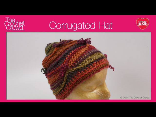 Corrugated Crochet Hat Tutorial