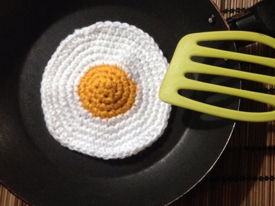 Crochet a Cute Fried Egg - DIY  - Guidecentral