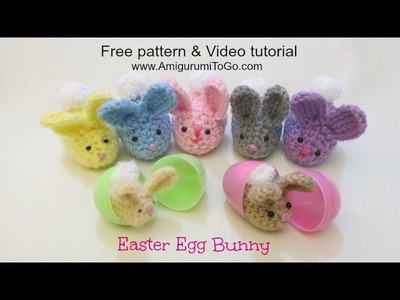 Crochet Along Easter Egg Bunny
