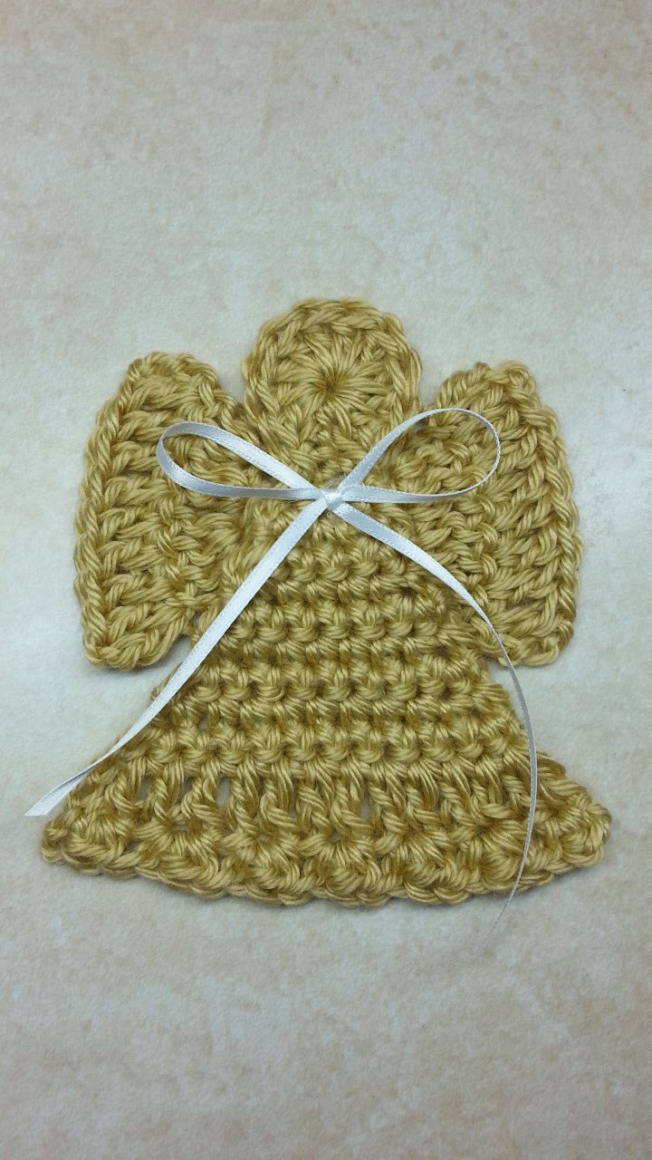 #Crochet Angel #TUTORIAL CLosed Captioning Crochet Tutorial