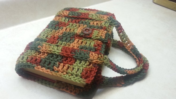 #Crochet Book Bag. Bible.Book Carrier  #TUTORIAL