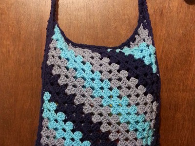 #Crochet #bookbag messenger bag #TUTORIAL #Purse #handbag #satchel