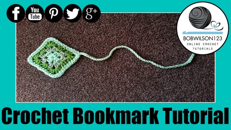 Crochet Bookmark 'Whip it Up Wednesday' Tutorial