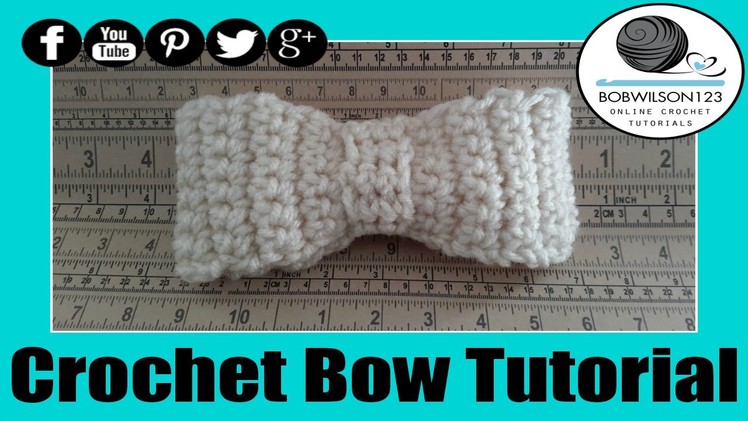 Crochet Bow Tutorial - Whip it Up Wednesday