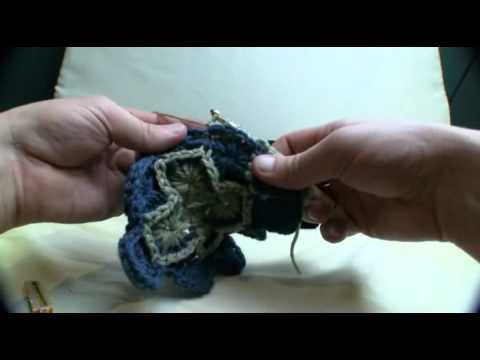 Crochet Catherine Wheel Square - 4