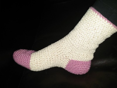 Crochet Glama's Warm & Comfy Sock Pattern
