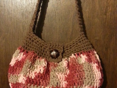 #Crochet handbag purse easy TUTORIAL DIY purse Purse Ideas DIY handbag
