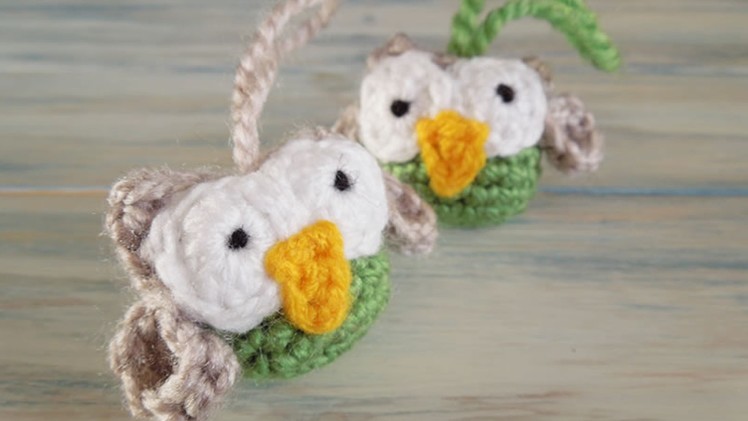 (crochet) How To - Crochet A Small Owl