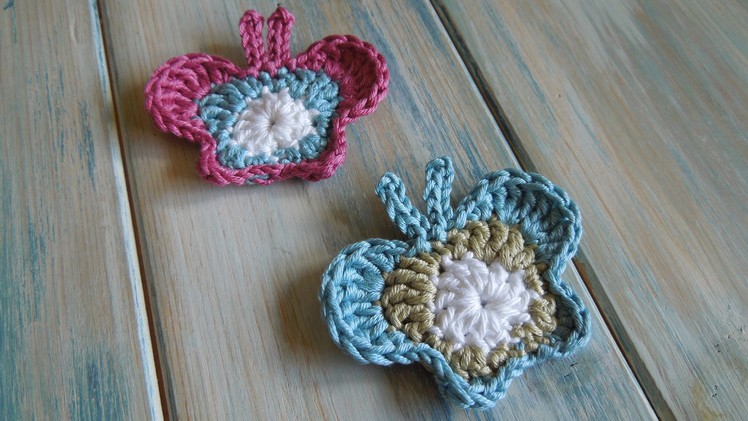 (crochet) How To - Crochet a Butterfly - Yarn Scrap Friday