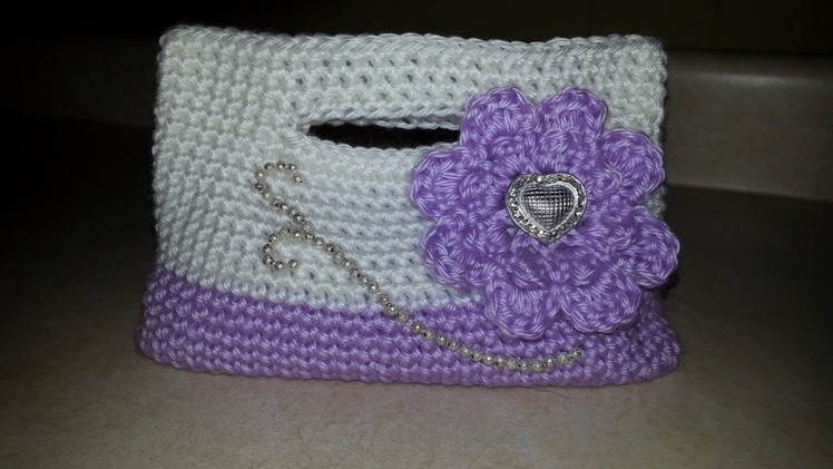 #Crochet Little Girls Handbag Purse #TUTORIAL