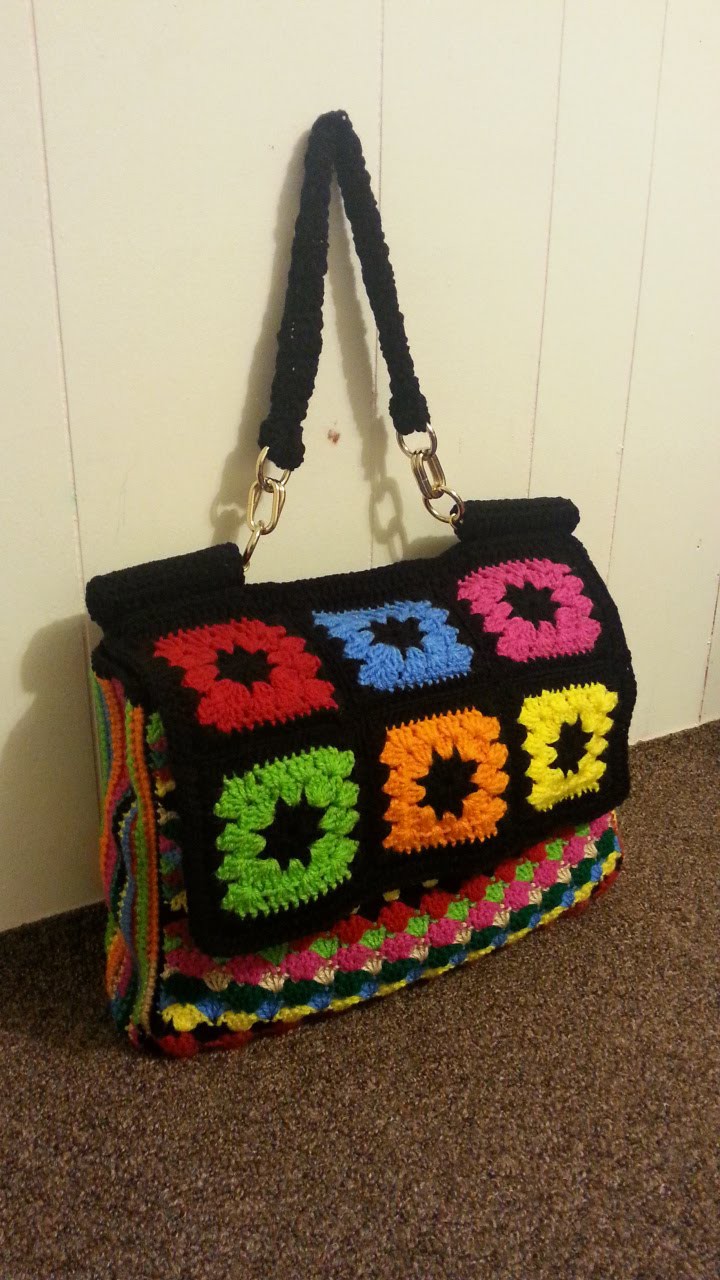 #Crochet Look A Like Dolce & Gabbana Designer Handbag  #TUTORIAL How to crochet