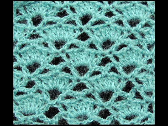 Crochet : Punto Calado Combinado