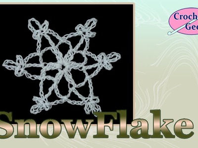 CROCHET SNOWFLAKE ADDIE Christmas Crochet Geek