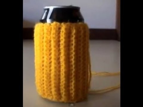 Crochet Soda Can.Coffee Cup Cozy Tutorial
