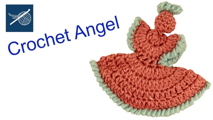 Dainty Crochet Angel - How To DIY Left Hand Crochet Geek