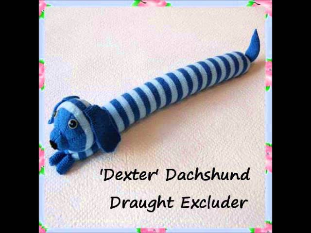 Dexter Dachshund Sausage Dog Draught Excluder Country Pet Toy Knitting Pattern