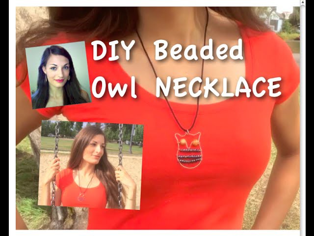 DIY Wire Owl Necklace | TUTORIAL
