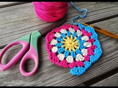 Episode 82: How to Crochet a Granny Hexagon