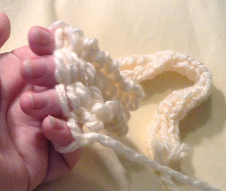 Finger Knitting Part 2