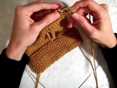 For the Beginner Knitter --- Super Easy Fingerless Mittens (with pattern info)