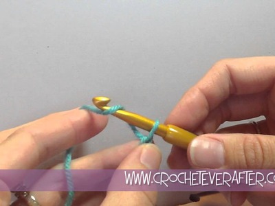 Foundation Chain Tutorial #1:How to Crochet an Even Foundation Chain