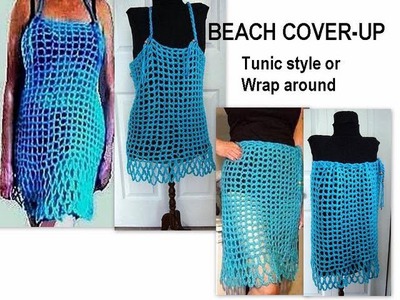 Free CROCHET Pattern BEACH COVER-UP