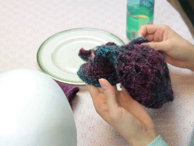 How to Block a Knit Hat : Knitting Techniques