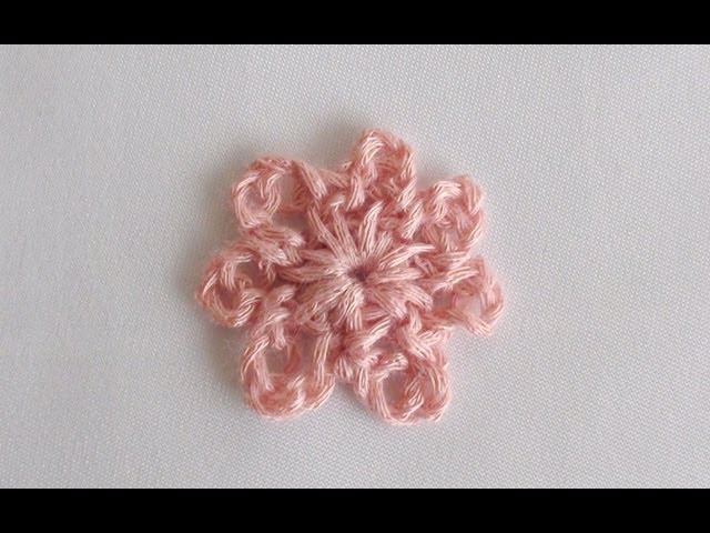 How to Crochet a Flower for Beginners - Crochet Flower