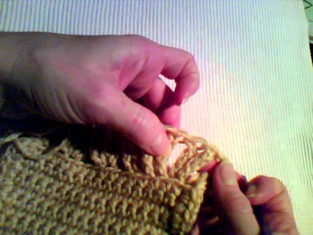 How to Crochet - Double Ruffled Edge