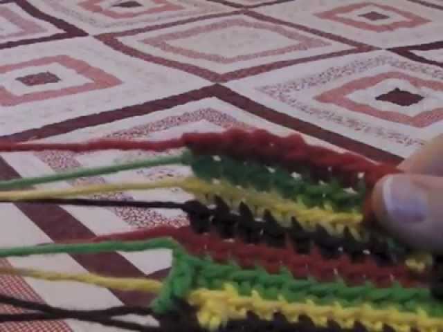How to Crochet the "Groovy-ghan" Stitch